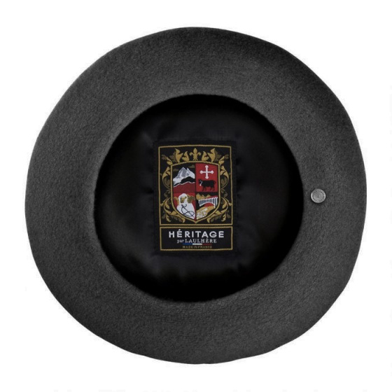 Béret L'Authentique Anthracite - Héritage par Laulhère