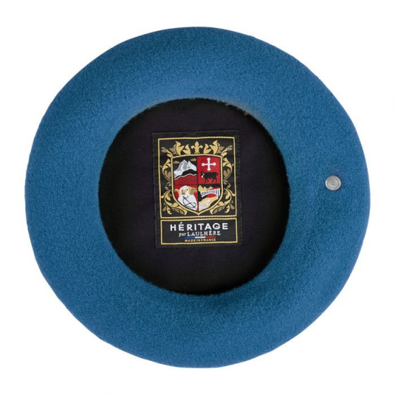 Authentic Peacock Wool Beret - Heritage by Laulhère