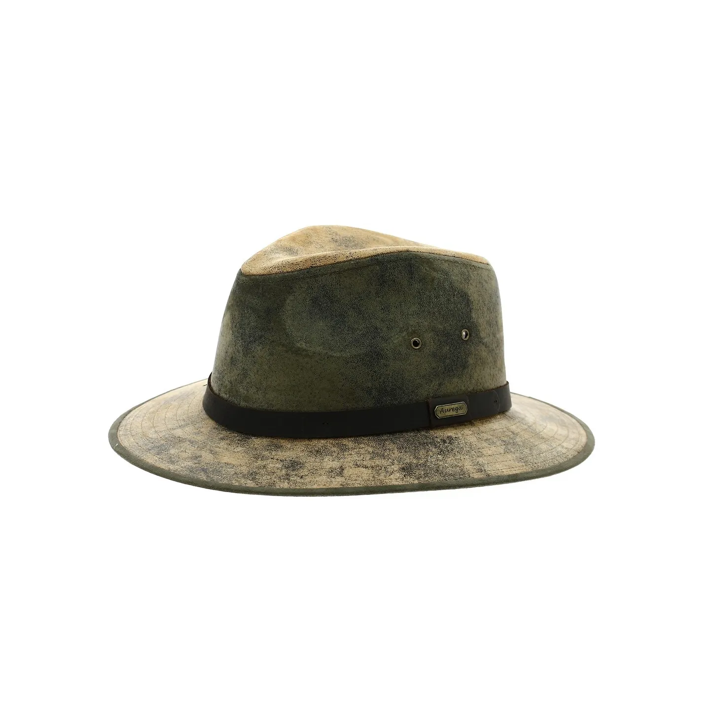 Chapeau Auckland cuir Marron - Traclet | Chapellerie Traclet