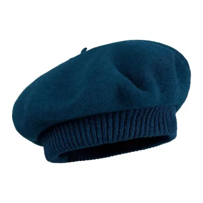 Peacock Blue Parisian Beret - Heritage by Laulhère