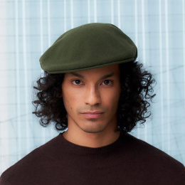Olive Green St Jean Cap Beret - Heritage by Laulhère