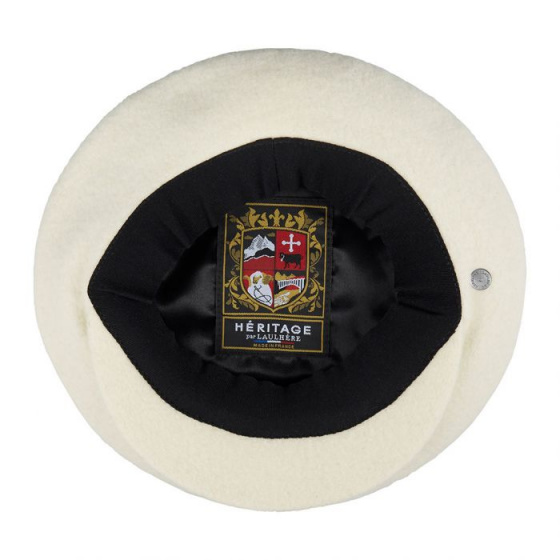 Campus Natural Beret Cap - Heritage by Laulhère Campus Natural Beret Cap - Heritage by Laulhère