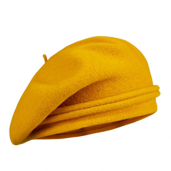 Chopin Saffron Heritage Beret by Laulhère