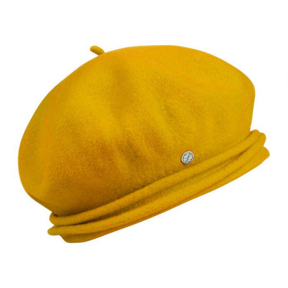 Chopin Saffron Heritage Beret by Laulhère