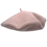 Béret enfant laine rose pâle - Le Béret Français