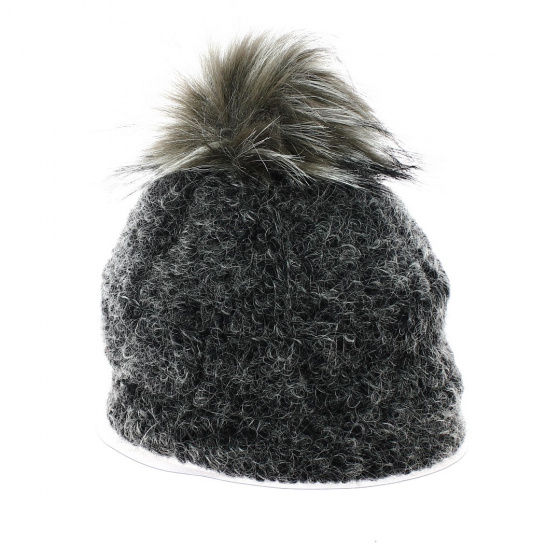 Charcoal grey Kiku hat - Traclet