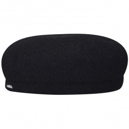Pierro sailor cap, black wool - Kangol