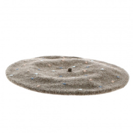 Brown wool beret - Traclet