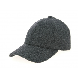 Anthracite Baseball cap made in France - Crambes