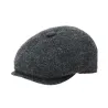 Frank Irish Cap Anthracite Wool - TRACLET Reference: 11316 | Traclet Hat Shop