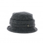 Cloche hat Flavy red wool - Traclet
