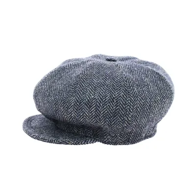Casquette Hatteras Andrea laine bleu marine - Traclet