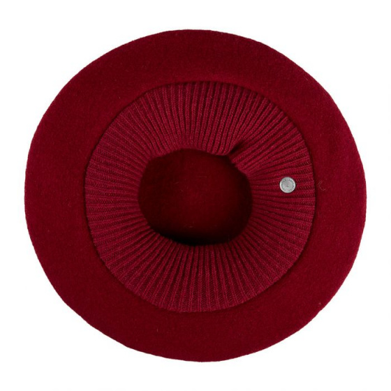 Parisienne Heritage Beret by Laulhère - Bordeaux Parisienne Heritage Beret by Laulhère - Bordeaux