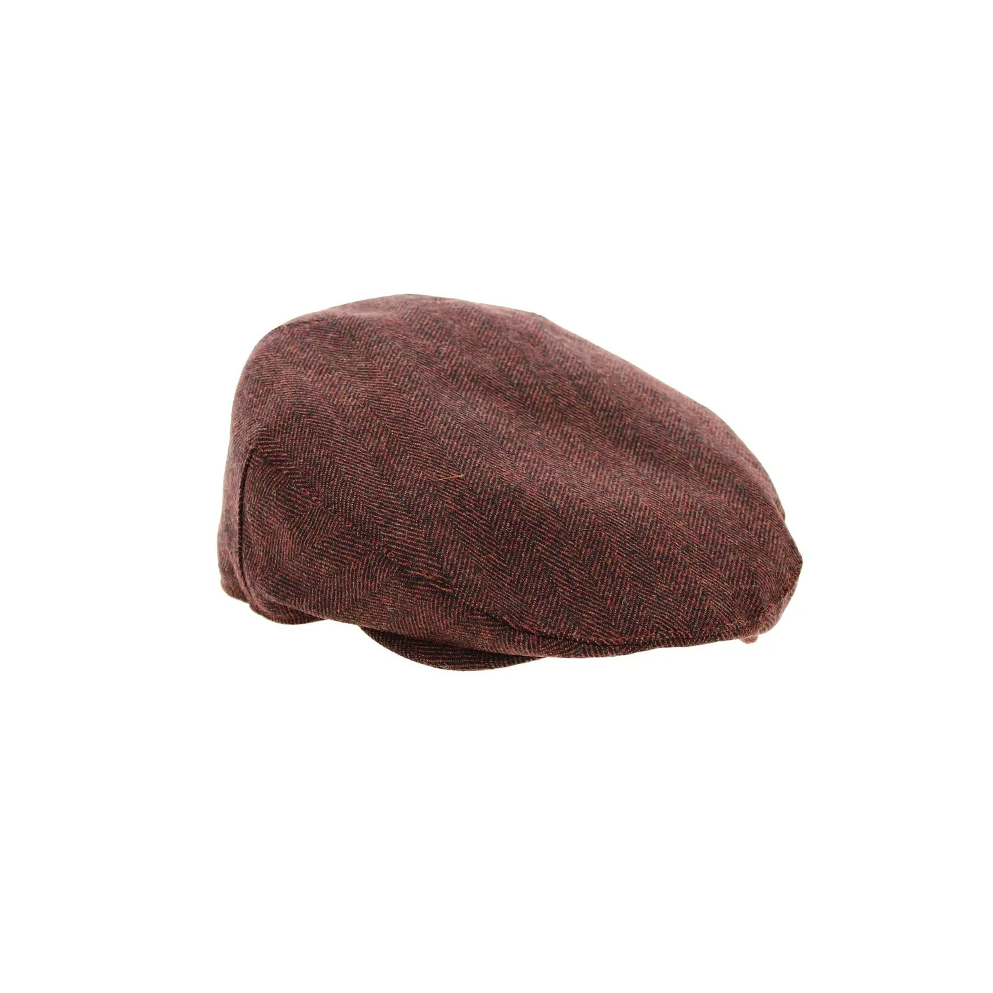 Flat cap Boris copper wool - Crambes
