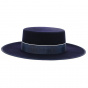 Andalusian Cordobes Hat Navy Felt
