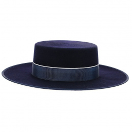 Andalusian Cordobes Hat Navy Felt