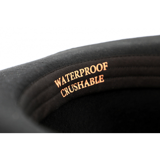 Black Western Oklahoma Hat - Traclet
