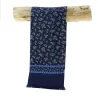 Foulard en Soie Nico bleu marine - Traclet