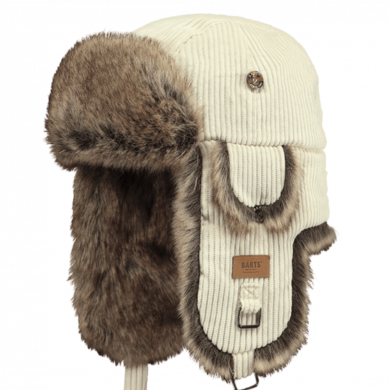 Chapka Rib Bomber White - BARTS Chapka Rib Bomber White - BARTS