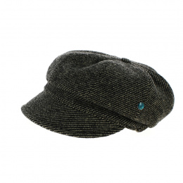 Casquette Gavroche Pooky laine gris - Traclet
