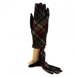 Multicolored polyester gloves - Traclet