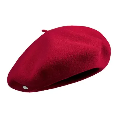 L'Authentique Woolen Beret Amarante - Heritage by Laulhère