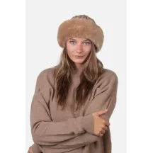 Bonnet-Toque Cable Fausse Fourrure Marron - Barts Reference : 7136 | Chapellerie Traclet