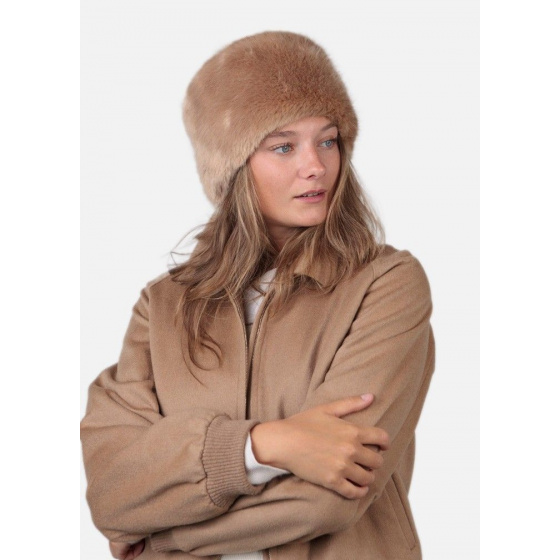 Toque Josh Fausse Fourrure Marron Clair - Barts Toque Josh Fausse Fourrure Marron Clair - Barts