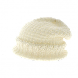 Long Bonnet Bellevarde Wool & Mohair White - Traclet