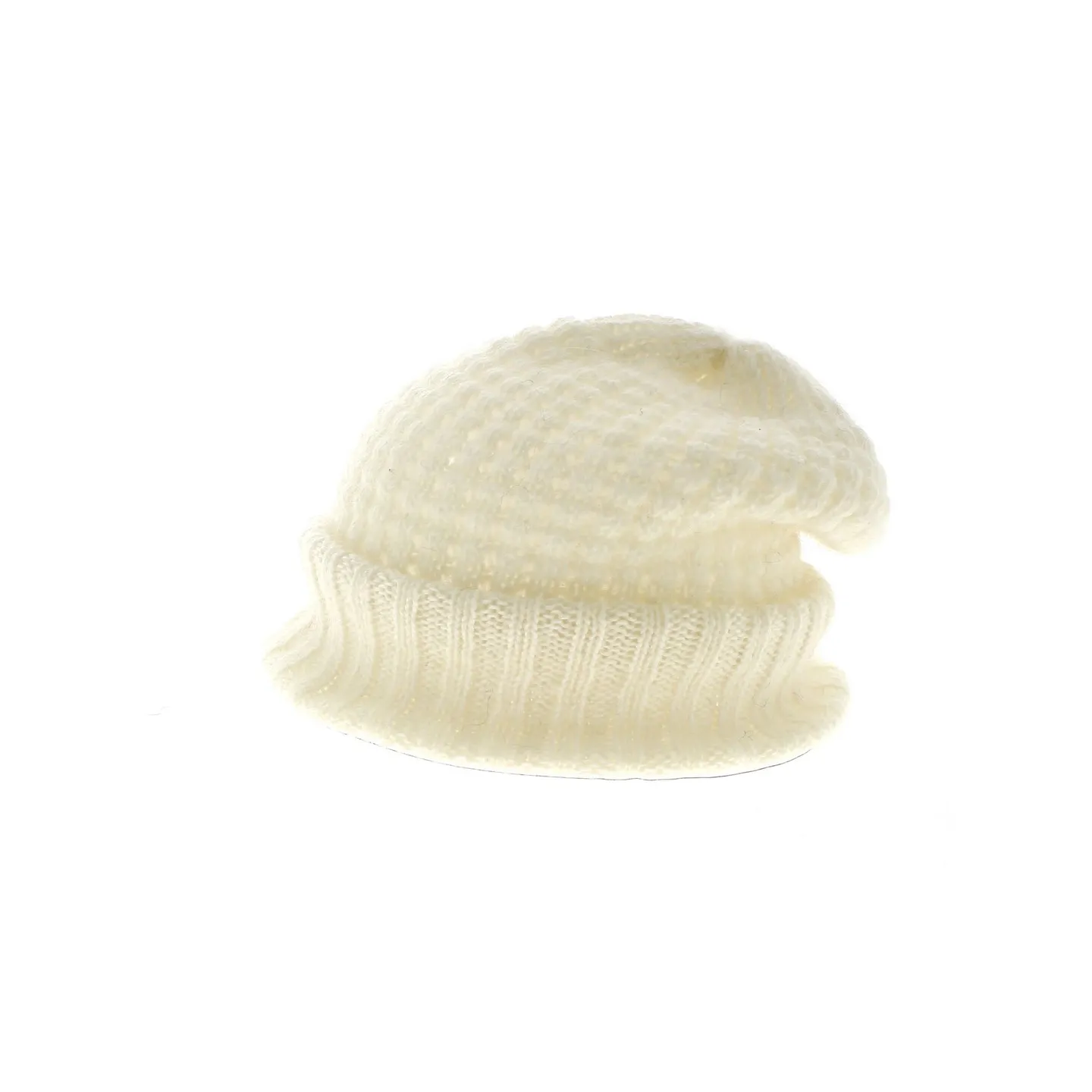 Bonnet Long Bellevarde Laine & Mohair Blanc - Traclet