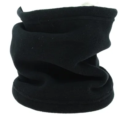Cache-cou polyester Noir - Pipolaki