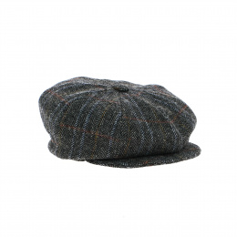 Hatteras Youri cap, grey wool - MTM