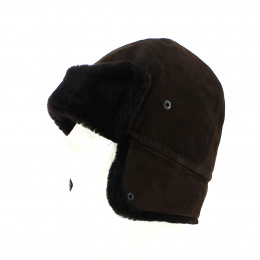Toque / Chapka Cossak Mouton Marron- Traclet