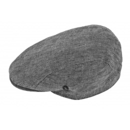 Casquette plate Adam Lin Anthracite - Traclet