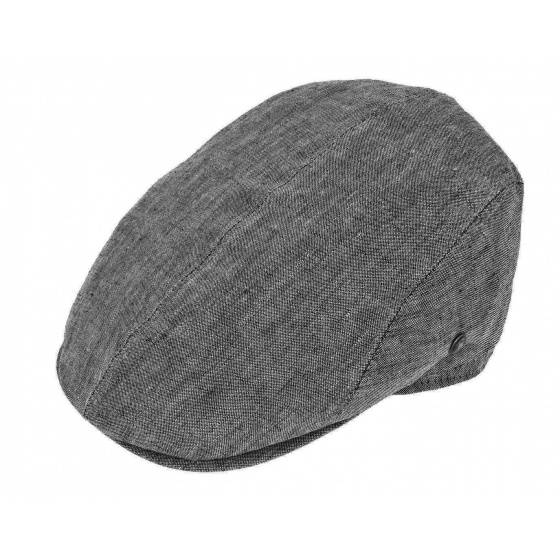 Adam Linen Duckbill Cap Anthracite - City Sport