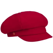 Casquette gavroche Romance Rouge