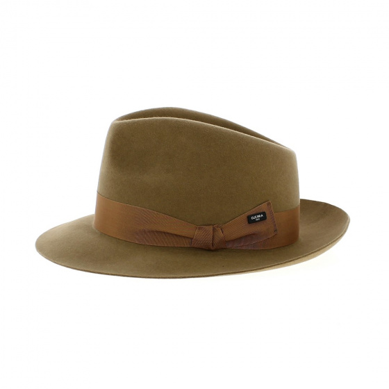 Chapeau fedora Bogarte Beige- Flechet Chapeau fedora Bogarte Beige- Flechet