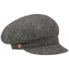 Casquette Gavroche Tweed Coco - Gris - Boutique Traclet Reference : 6278 | Chapellerie Traclet