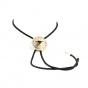 Bolo Tie Gold Bull's Head
