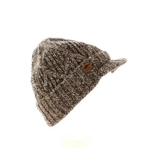 Bonnet The Yukon Brim Coal Marron
