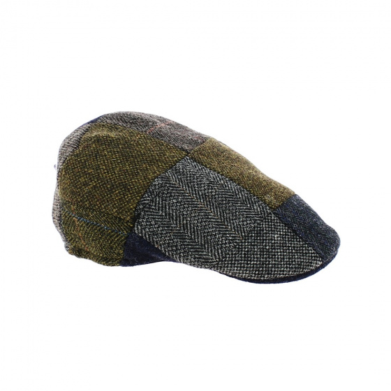 Multicolored Wool Duckbill Cap - Flechet