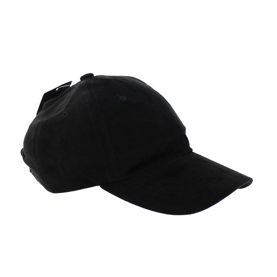 Casquette Baseball Polo Velours Noir - Traclet