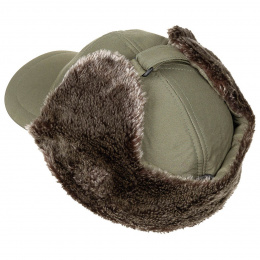 Casquette De Chasseur Sherwood Cache Oreille Kaki - Traclet