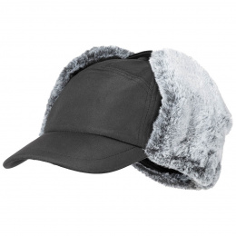 Casquette De Chasseur Sherwood Cache Oreille Noir - Traclet