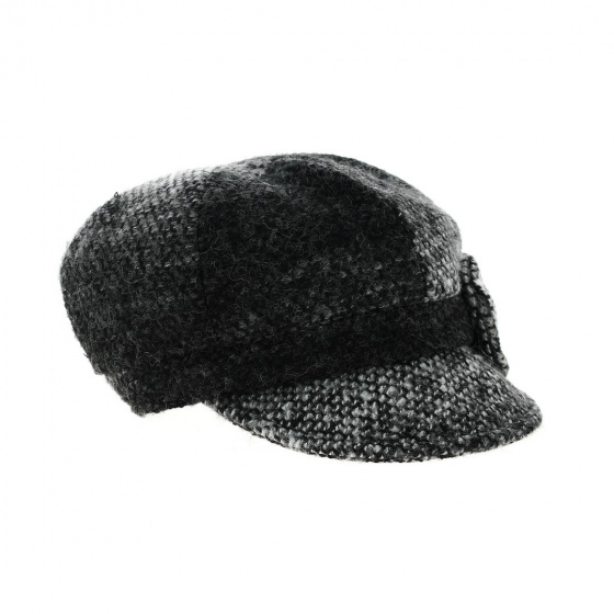 Casquette femme Gavroche La Pepo polyester gris - Traclet