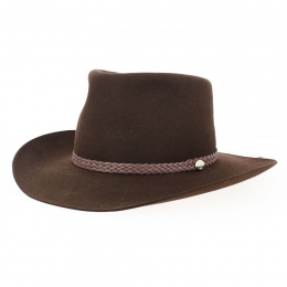 Australian brown felt hat - Guerra 1855