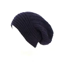 Bonnet Long Whistler Laine & Mohair Violet - Traclet