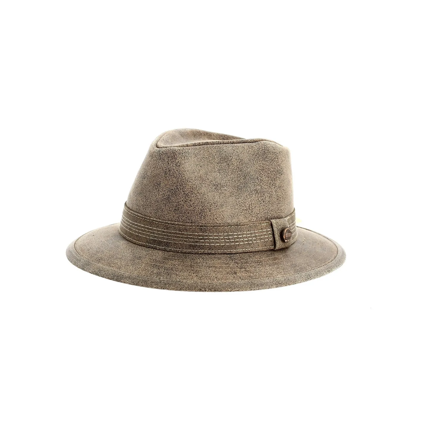 Chapeau vintage cuir Elkhart Stetson