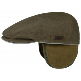Olive Outdoor Ear Flap Cap - Stetson