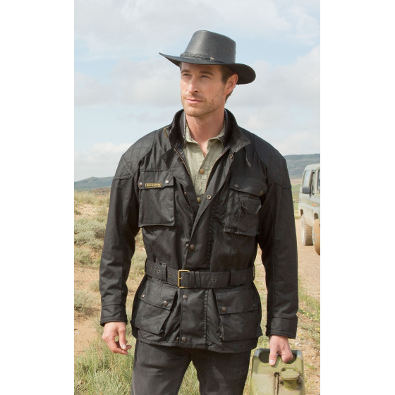 Chapeau Australien Adventure SPRINGBROOK Noir - SCIPPIS - Traclet